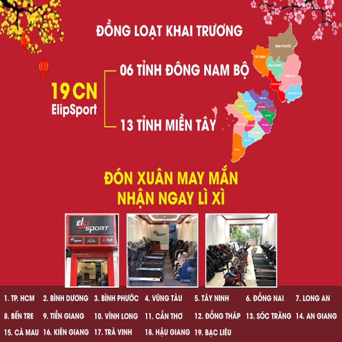 Đồng loạt khai trương 19 chi nhánh đón chào năm mới 