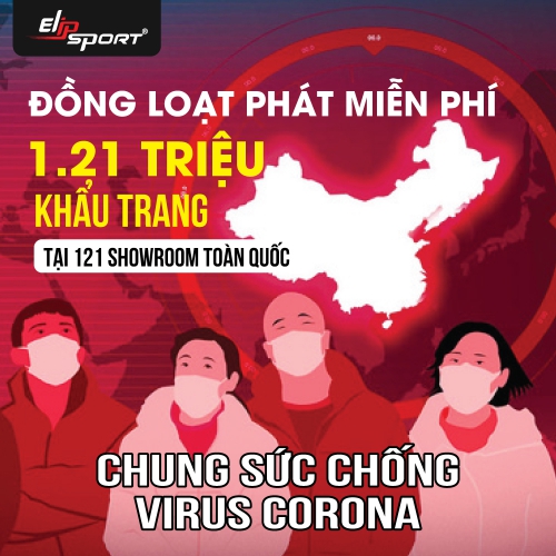 Elipsport Phát Hơn 1 Triệu Khẩu Trang Miễn Phí Ngừa Đại Dịch Virus Corona