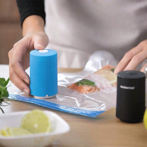 Máy ép hút chân không cầm tay mini đóng gói thực phẩm khi du lịch