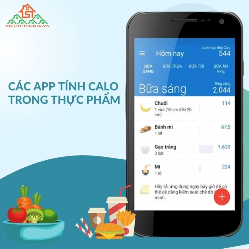 Top 6 app tính calo đồ ăn chính xác, đa dạng thực phẩm và miễn phí