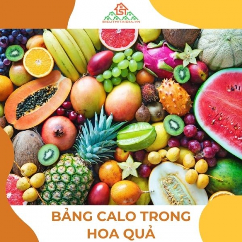 Bảng calo trong hoa quả - điểm danh những loại quả ít calo nhất