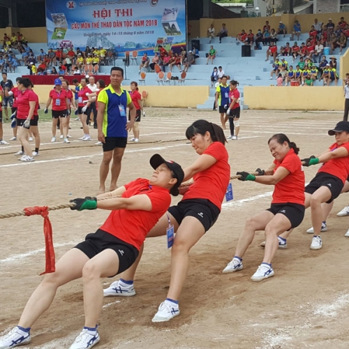 Luật chơi kéo co đúng chuẩn quốc tế