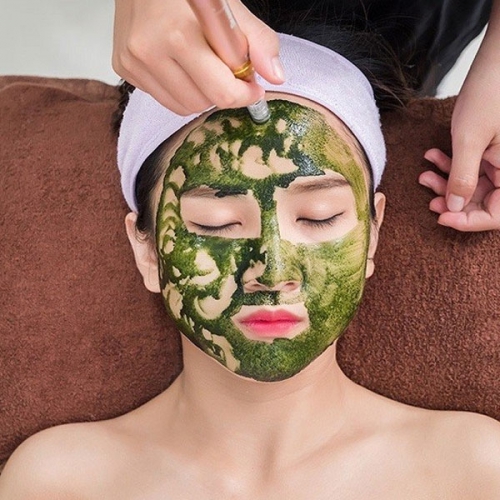 Đắp mặt nạ bằng viên tảo biển có tốt không?