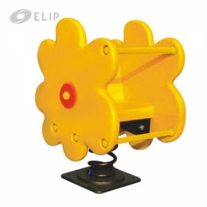 Hình sản phẩm Thú Nhún Lò Xo Elip - Bông Hoa