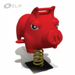 Hình sản phẩm Thú Nhún Lò Xo Elip - Con Heo