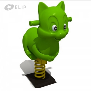 Hình sản phẩm Thú Nhún Lò Xo Elip - Con Mèo