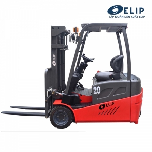 Hình sản phẩm Xe nâng điện 3 bánh 2 tấn Elip