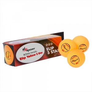 Hình sản phẩm Bóng thi đấu Elip Yellow 3 Star 