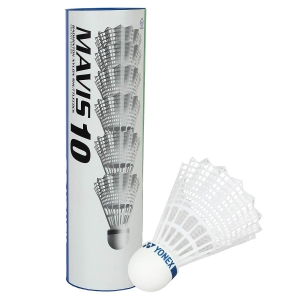 Hình sản phẩm Ống Cầu Lông Nhựa Yonex MAV 10-Trắng